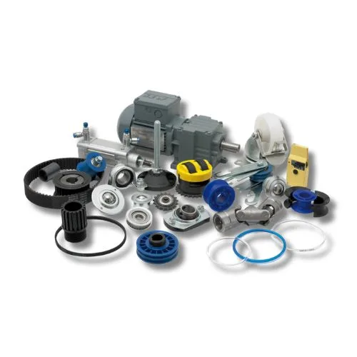 Conveyor roller components bearings pulleys and replacement parts