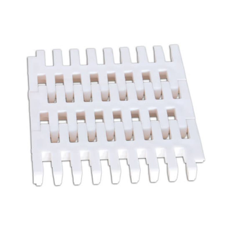 Flush grid modular belt surface for drainage and hygiene routines