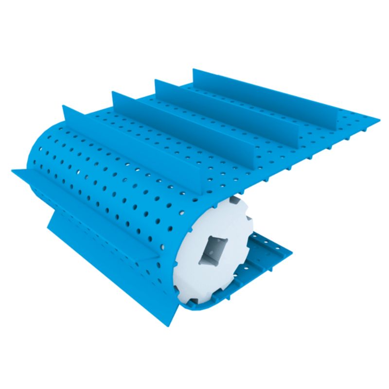 Engineered perforation pattern for airflow and drainage