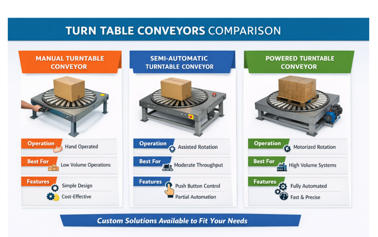 Manual assisted powered rotation options comparison graphic