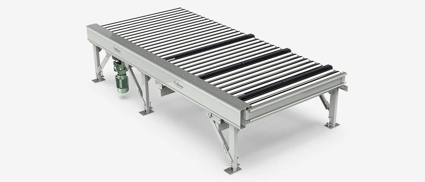 Heavy-duty lane setup for pallet movement and transfers
