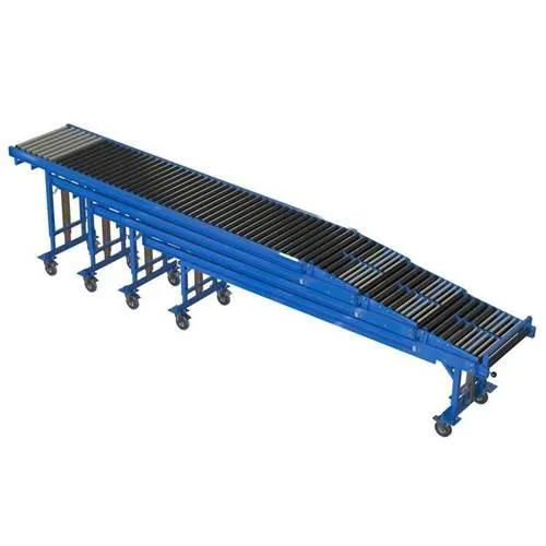 Dock loading setup supporting carton flow