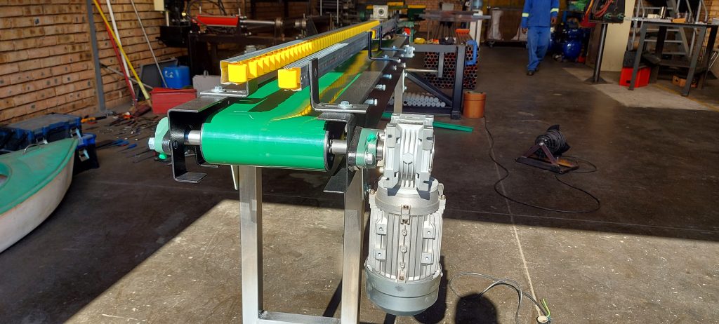 Belt conveyor project showing construction in the conveyor supplies africa gallery