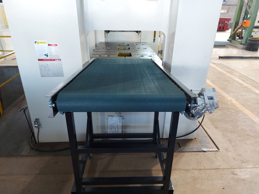 Belt conveyor build showing frame and belt surface in the conveyor supplies africa gallery