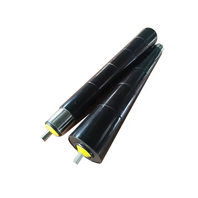 Taper segment roller components for conveyor applications