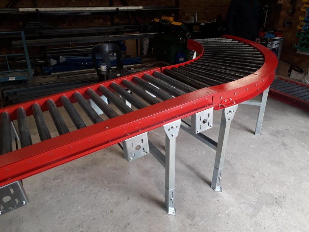 Gravity conveyor build photo in the conveyor supplies africa gallery