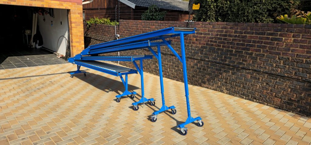 Telescopic conveyor frame in the conveyor supplies africa gallery