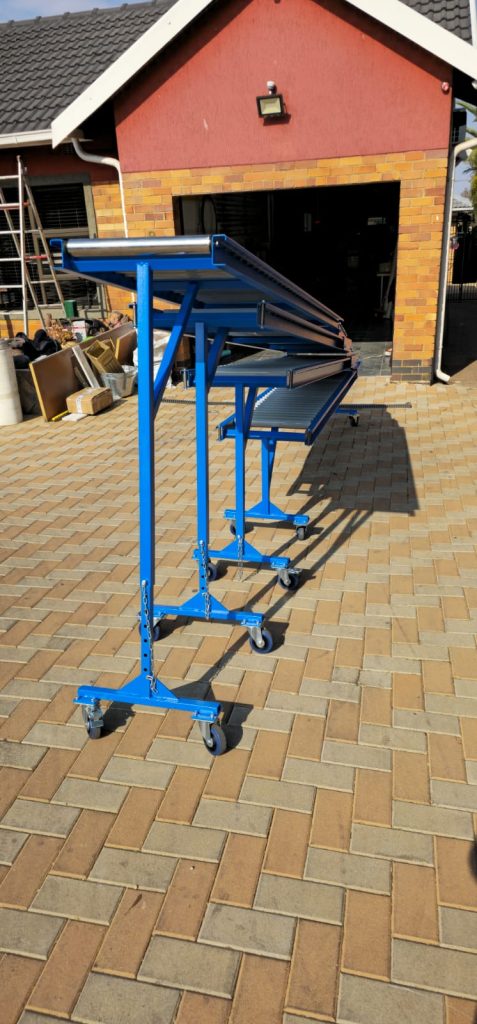 Telescopic conveyor detail in the conveyor supplies africa gallery